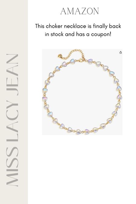 In stock alert
Choker necklace on sale
Amazon find 

#LTKsalealert #LTKunder50 #LTKFind