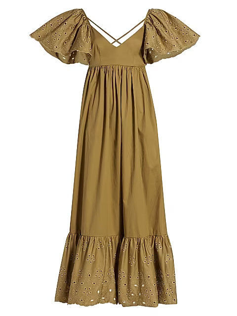 Barnette Eyelet Maxi Dress | Saks Fifth Avenue