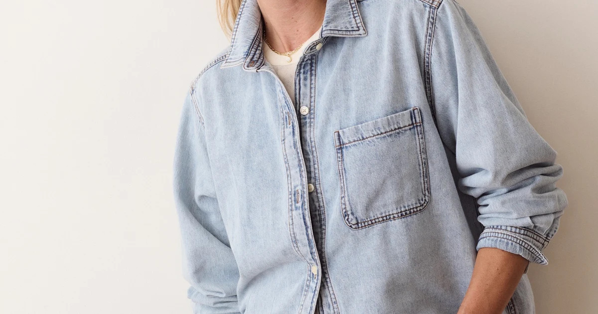 Jane Relaxed Denim Shirt | Marine Layer