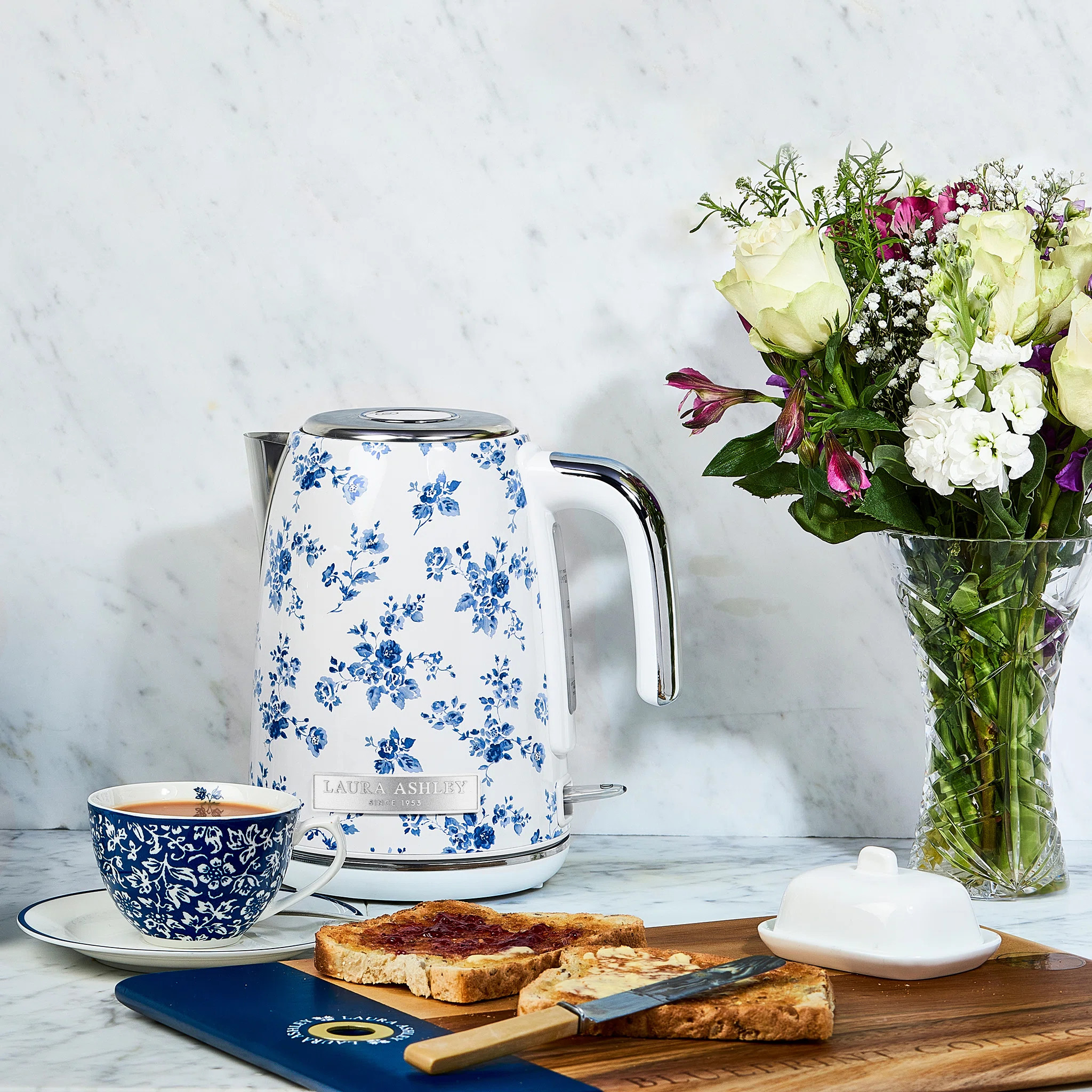 Laura Ashley VQ Laura Ashley 1.7 Liter Jug Kettle, China Rose & Reviews | Wayfair | Wayfair North America