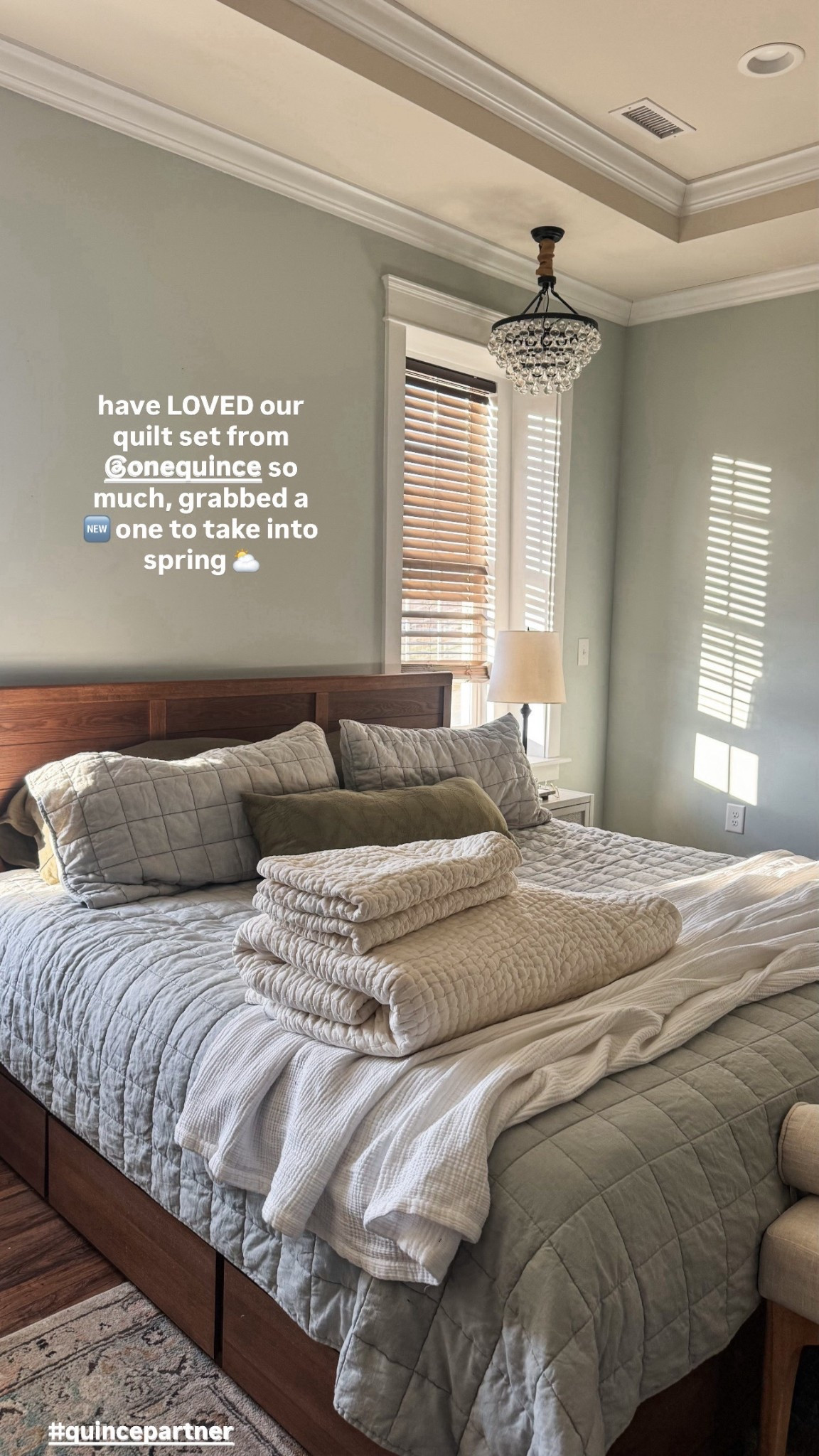 New in bedding for spring from one quince 

#LTKdayinmylife #LTKHome #LTKmorningroutine