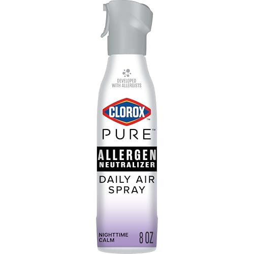 Clorox PURE Allergen Neutralizer Daily Air Spray, Nighttime Calm, 8 Ounces | Amazon (US)