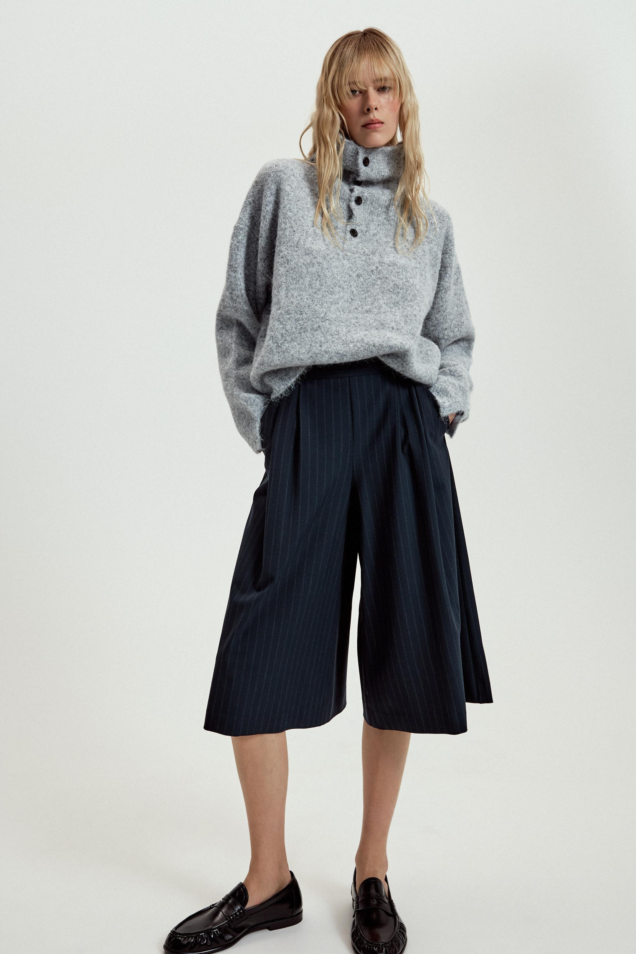 PINSTRIPE BERMUDA SHORTS | Zara AU