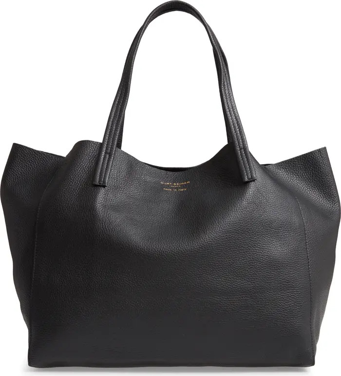 Violet Leather Tote | Nordstrom