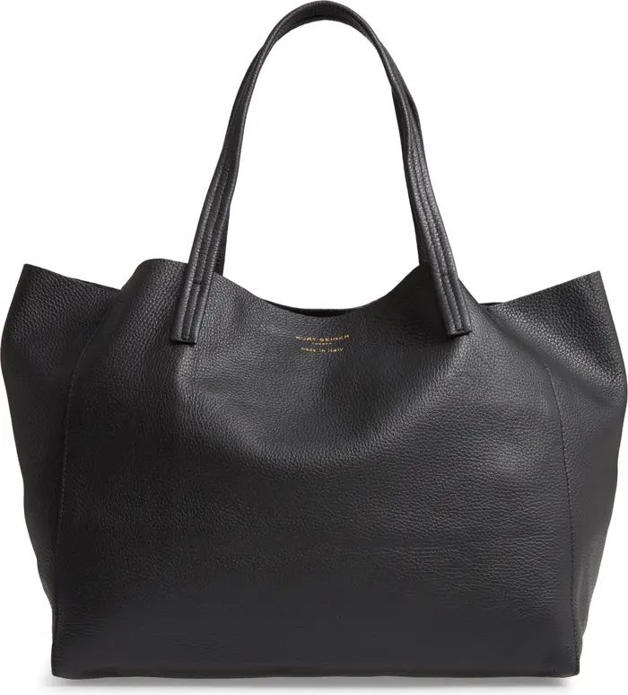 Violet Leather Tote | Nordstrom