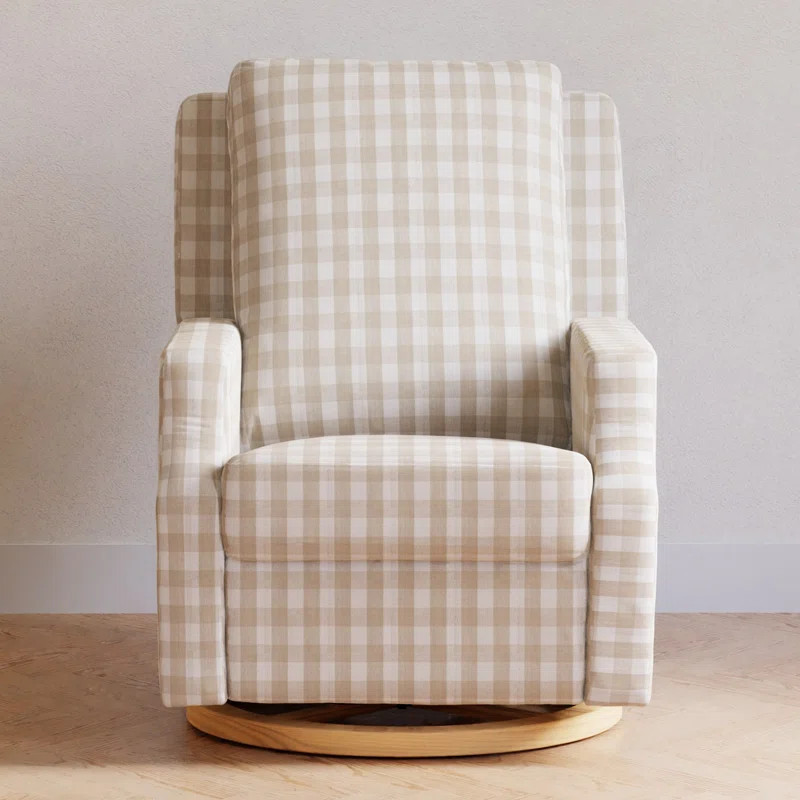 Crewe Upholstered Swivel Reclining Glider | Wayfair North America