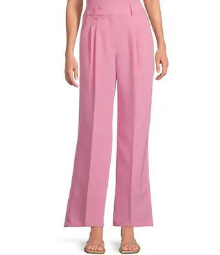 Clara Crepe Square Neck Sleeveless Bow Back Coordinating Top | Dillard's