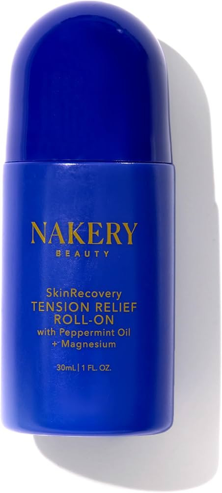 Nakery SkinRecovery Tension Relief Roll-On, Magnesium Roll On with Peppermint Oil for Headache Re... | Amazon (US)