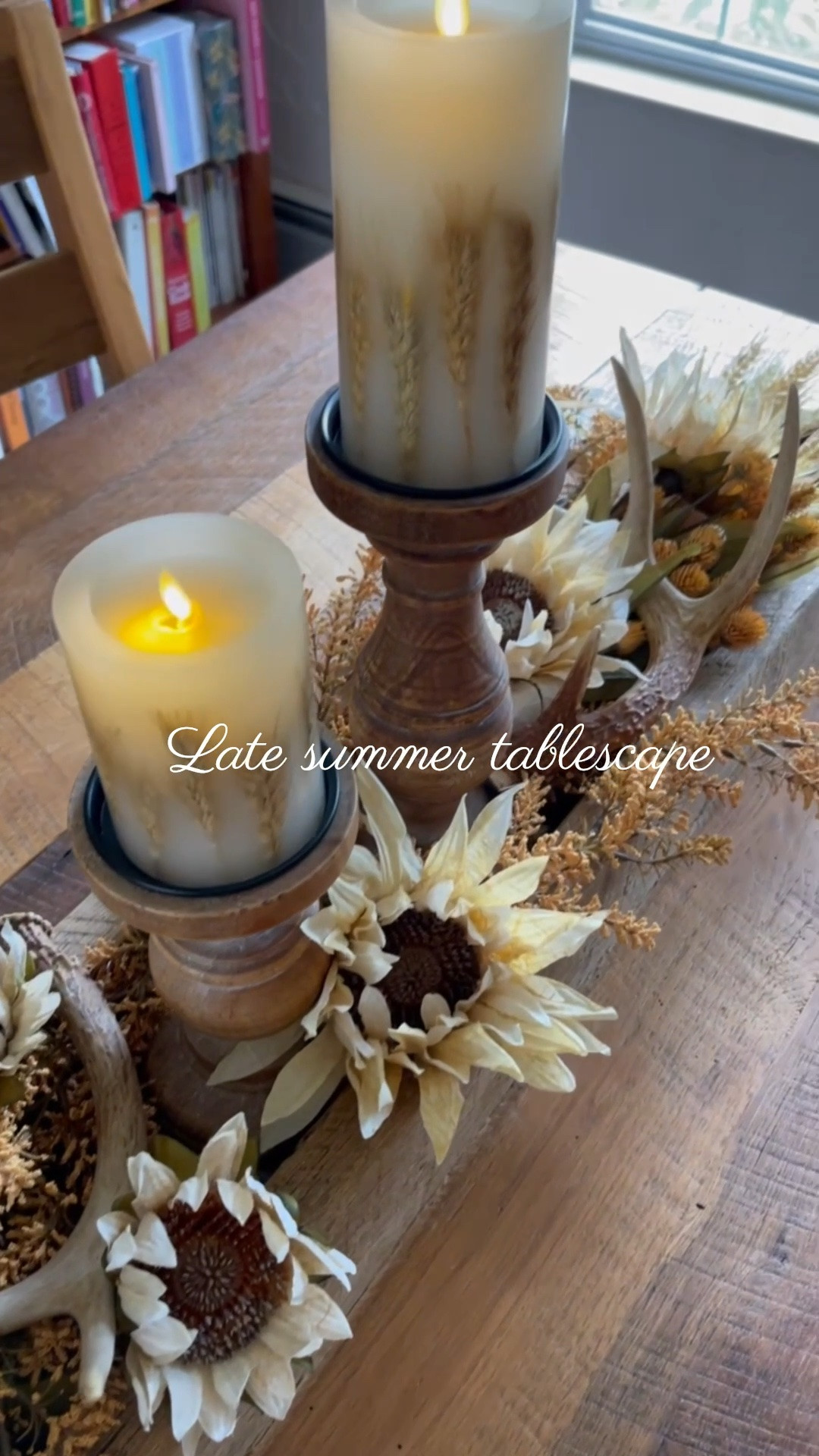 Fall home decor, late summer tablescape, sunflower floral arrangement, dining room table arrangement

#LTKHome #LTKSeasonal #LTKSaleAlert