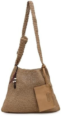 Free People Women's Coastal Crush Straw Tote | Amazon (US)