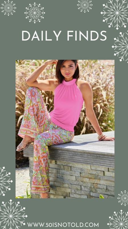 Womens Palazzo Pants | Spring Outfit | Summer Style | Colorful Outfits | Travel Outfit | Resort Wear 

#LTKworkwear #LTKFind #LTKstyletip