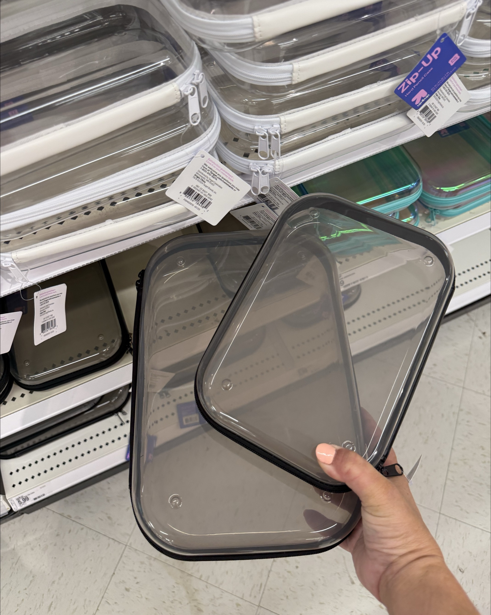 They’re back and with a new size!  These clear zip pencil cases are perfect for school and organizing all your things.  Hurry and pick some up online or in store before they sell out (which they have every BTS season)!  

#LTKSeasonal #LTKFamily #LTKKids