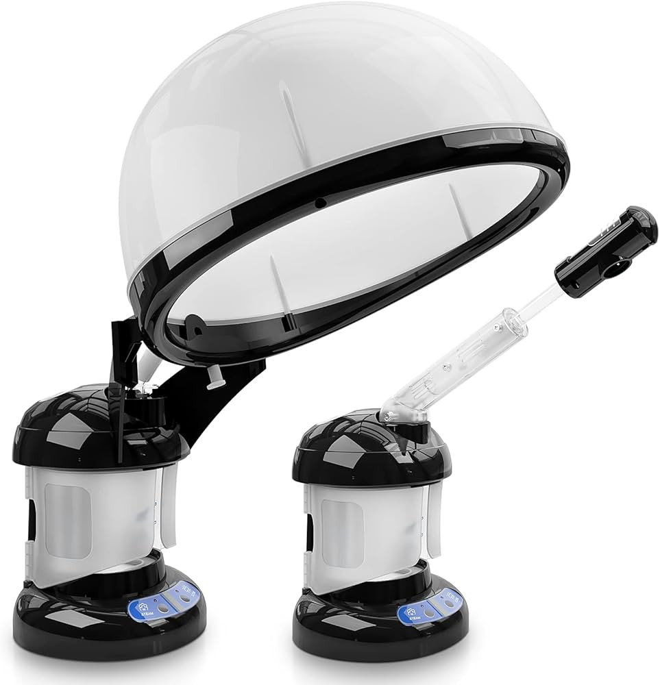 Hair Steamer Kingsteam 2 in 1 Ozone Facial Steamer, Design for Personal Care Use at Home or Salon... | Amazon (US)