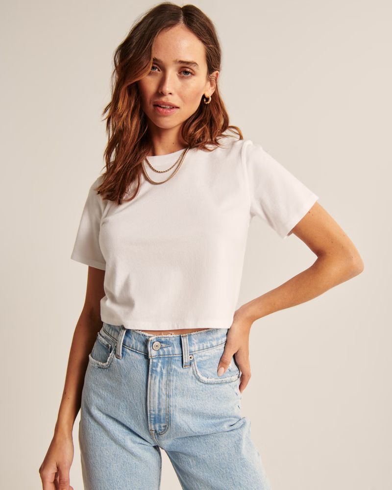 Classic Crop Tee | Abercrombie & Fitch (US)