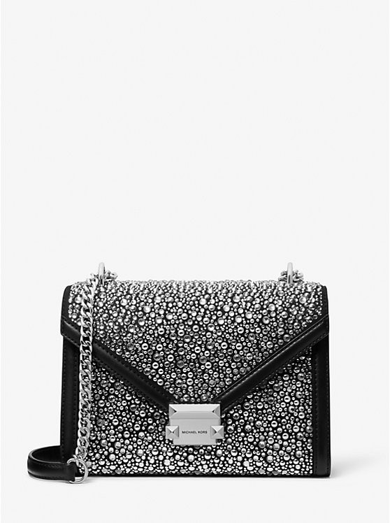 Whitney Medium Embellished Shoulder Bag | Michael Kors US
