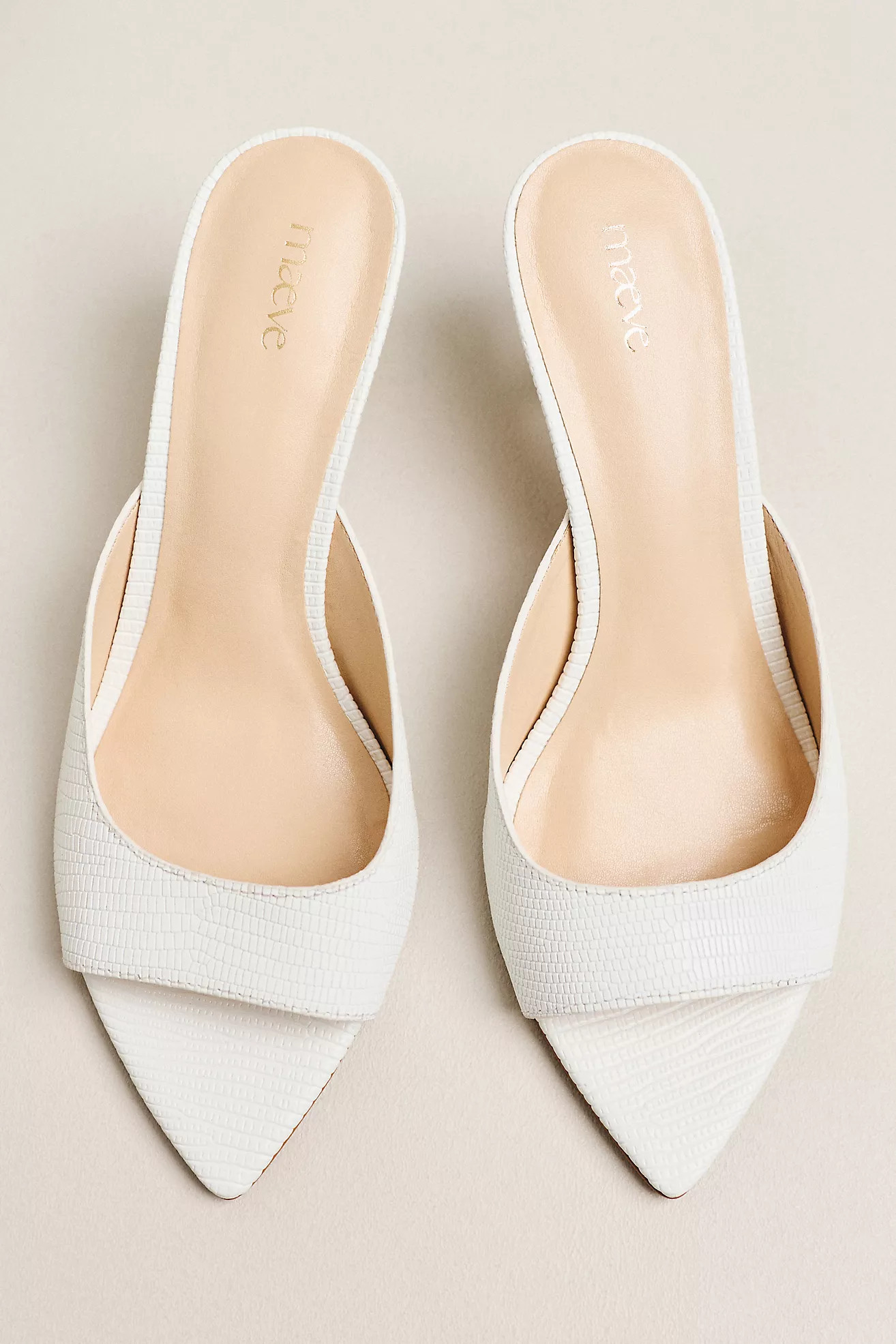 Maeve Ponted-Toe Mules | Anthropologie (US)