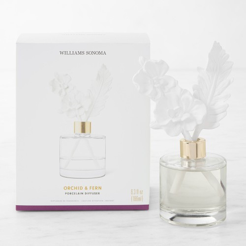 Home Fragrance Porcelain Diffuser Orchid & Fern | Williams-Sonoma