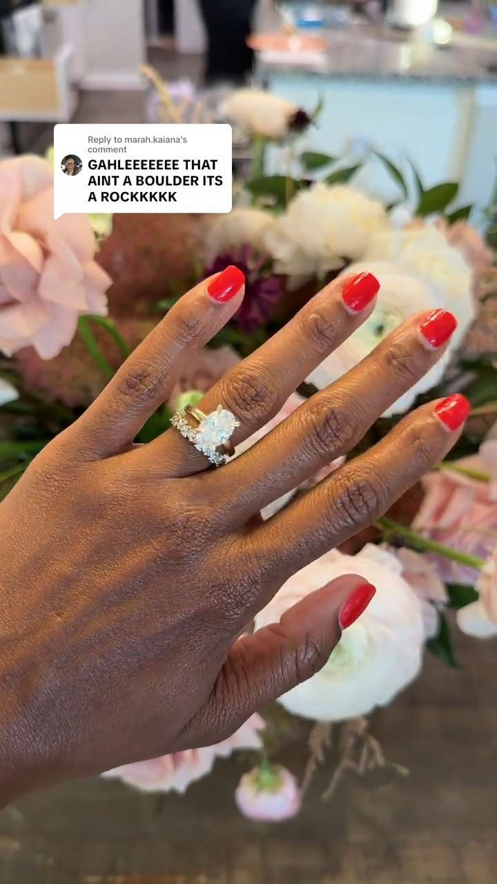 Hey y’all, if you loved the nails in this ring reveal, I linked them here 🔗 

 