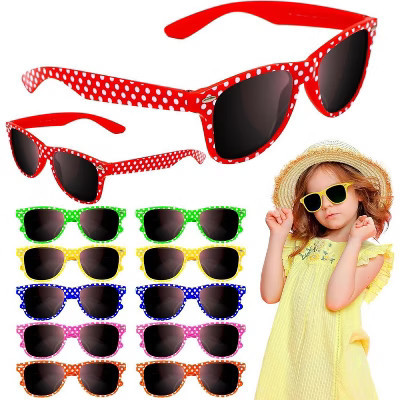 4E's Novelty Kids Sunglasses Bulk – Neon Party Favors for Boys & Girls Ages 4-12 with UV Protection | Target