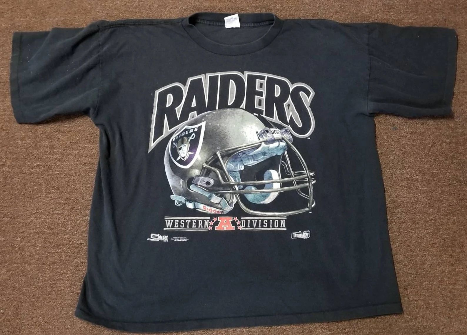 XL 1992 Vintage raiders shirt,LA raiders shirt, Oakland raiders shirt, Las Vegas raiders shirt, l... | Etsy (US)