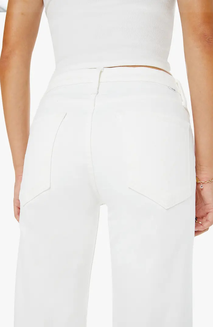 MOTHER The Newbie High Waist Crop Straight Leg Jeans | Nordstrom | Nordstrom