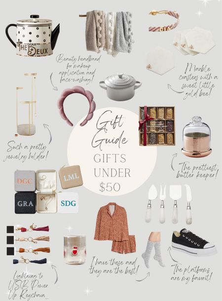 Gift Guide | Gift Ideas Under $50

#LTKGiftGuide #LTKHoliday #LTKSeasonal