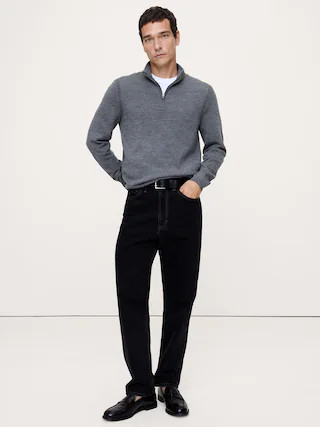 Merino Quarter-Zip Sweater | Banana Republic (CA)