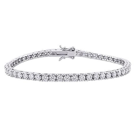 new!


                Sterling Silver 5.60ctw Created Moissanite Tennis Bracelet | HSN