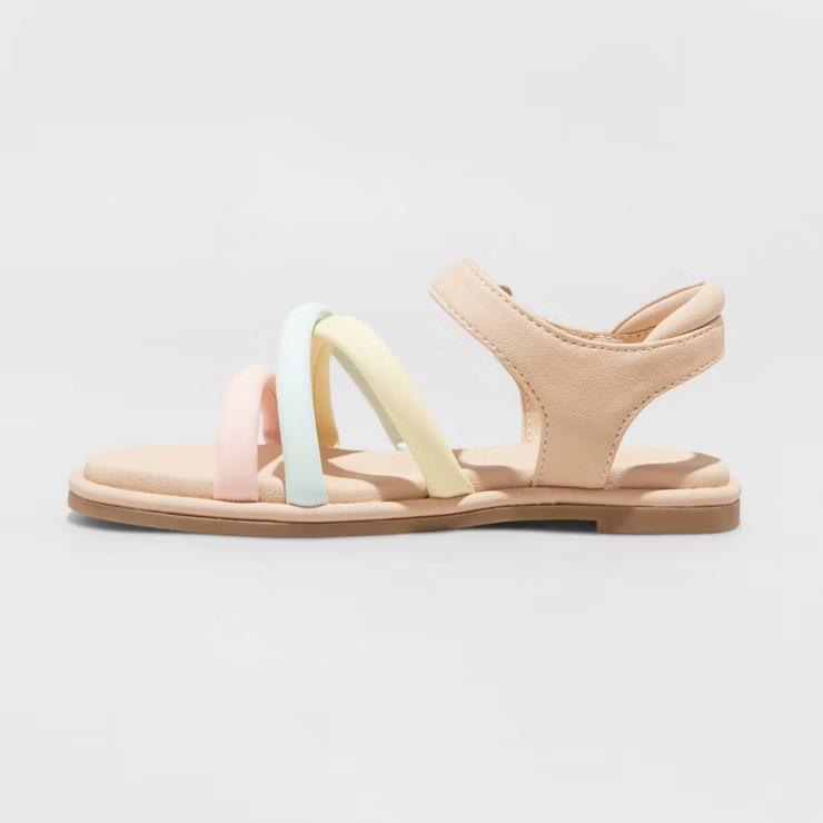 Toddler Girls' Kari Ankle Strap Sandals - Cat & Jack™ | Target