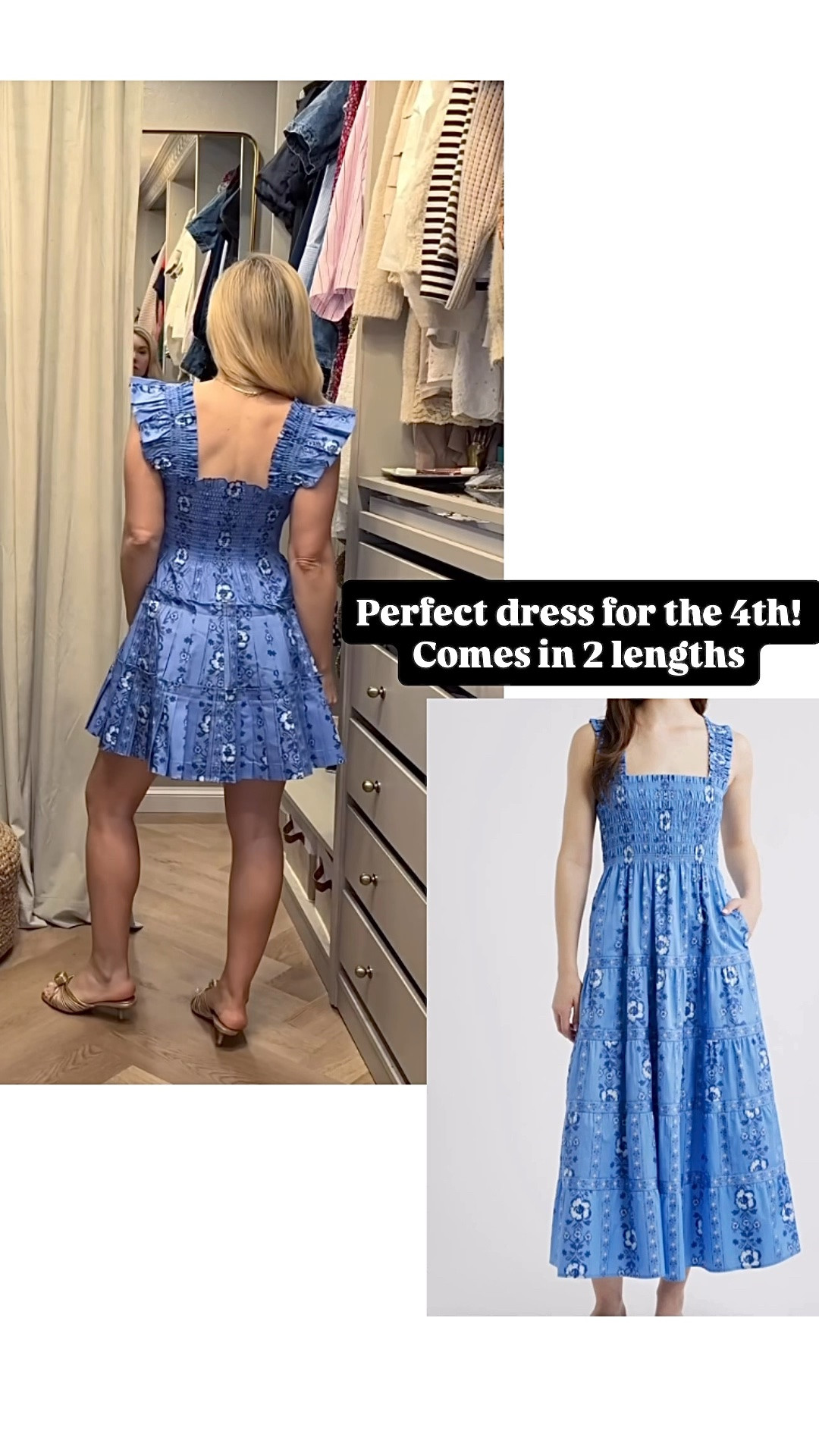 4th of July dress 
Dress 
Summer outfit 
Vacation