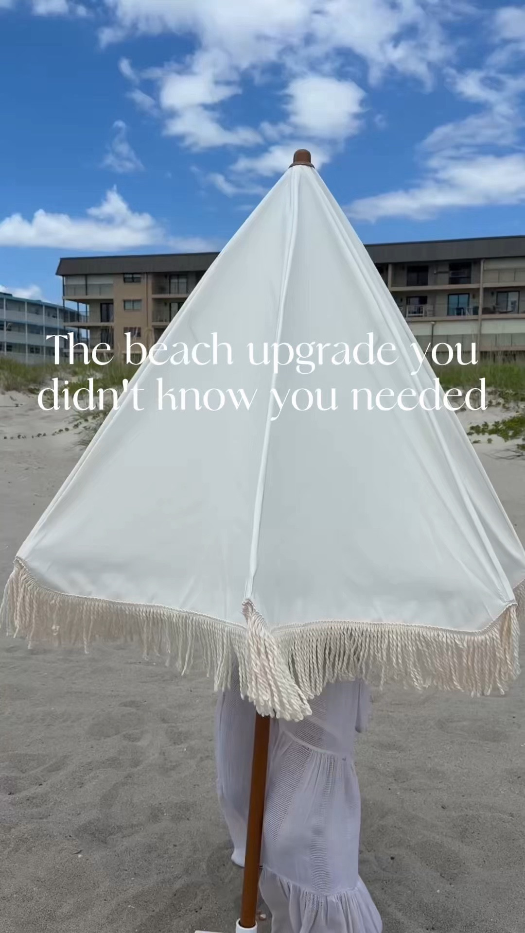 Say BEACH DAY and I’ll send you the links to these beach finds!

This is the secret to turning a standard beach day into a private luxury oasis. Seriously, why didn’t I think of this sooner? The beach upgrade you didn't know you needed. 🏖️✨

#beachhacks #summeressentials #beachvibes #amazonfinds #aesthetic