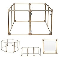 Front Row Foldable Dog Playpen – Durable and Portable Puppy Playpen for Exercise, Rest & Play ... | Amazon (US)