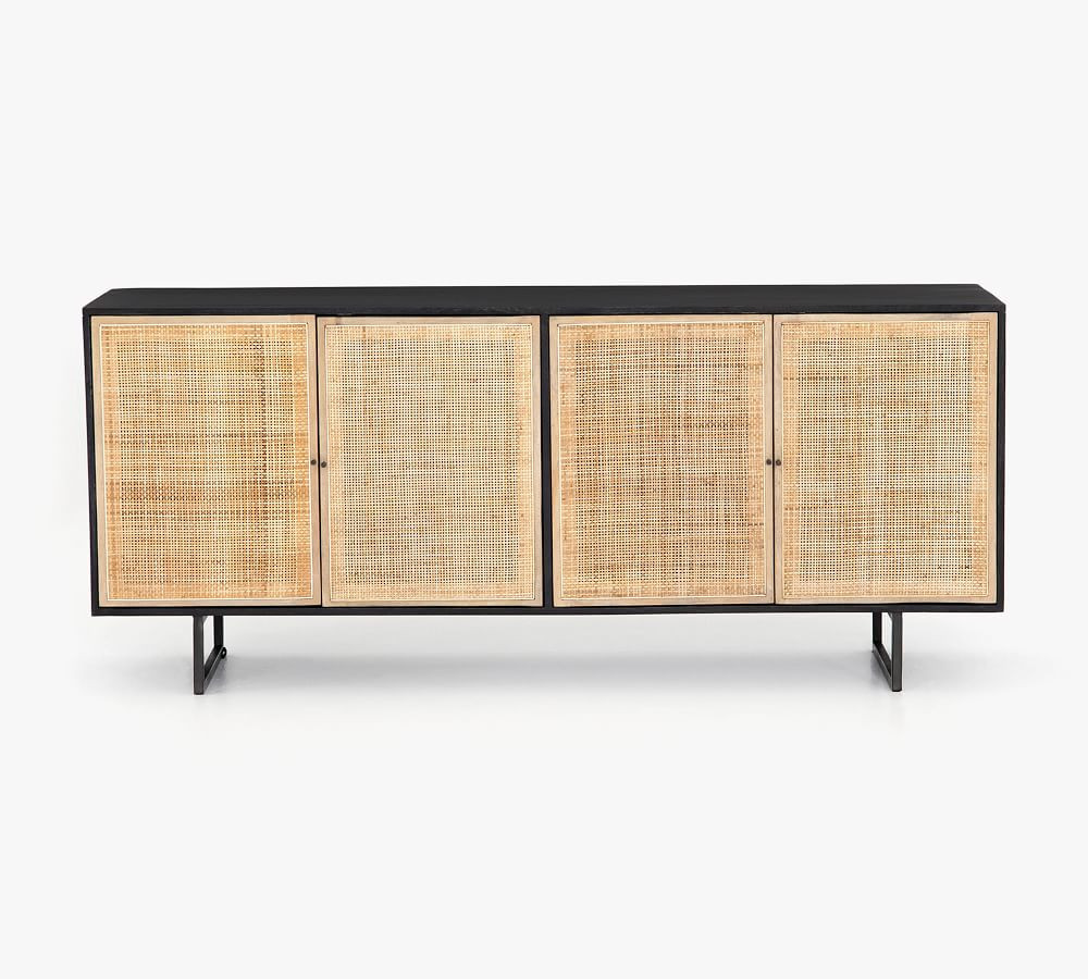 Dolores Cane Console Table | Pottery Barn (US)