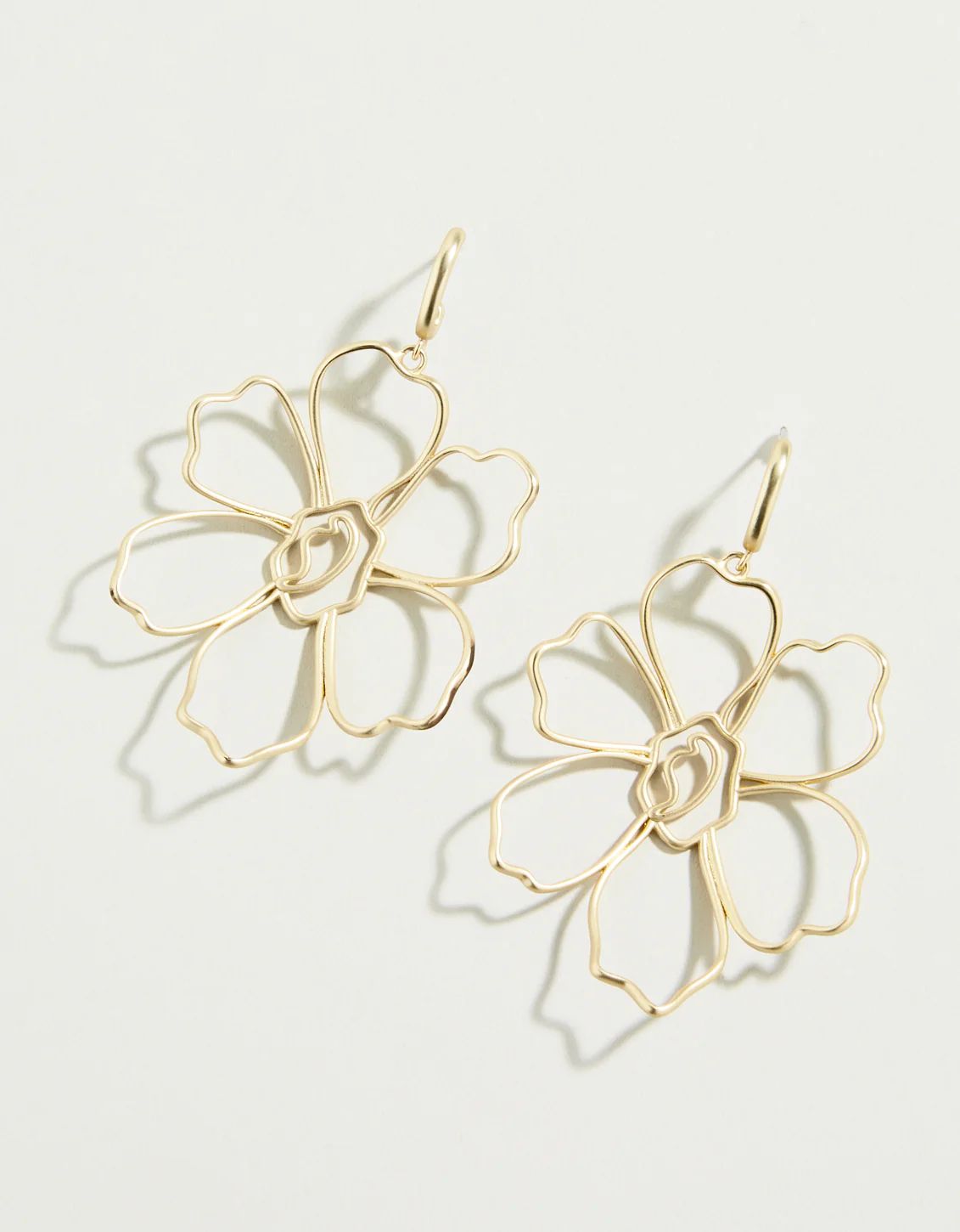 Granny Flower Earrings Gold | Spartina 449