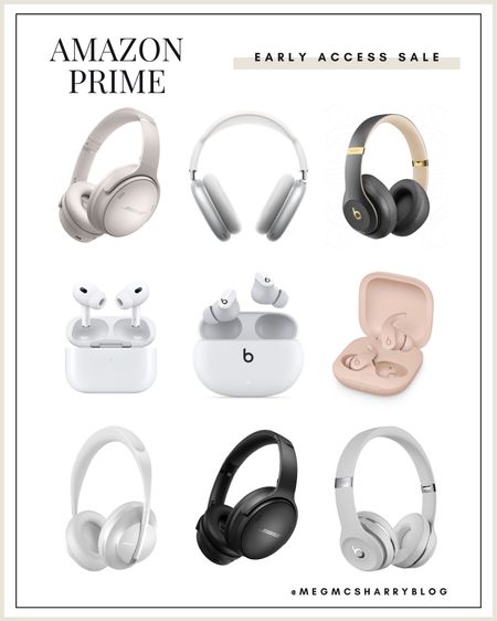 Prime early access sale! Wireless headphones from Apple, AirPods, beats, Kim kardashian beats, Bose 

#LTKHoliday #LTKsalealert #LTKSeasonal