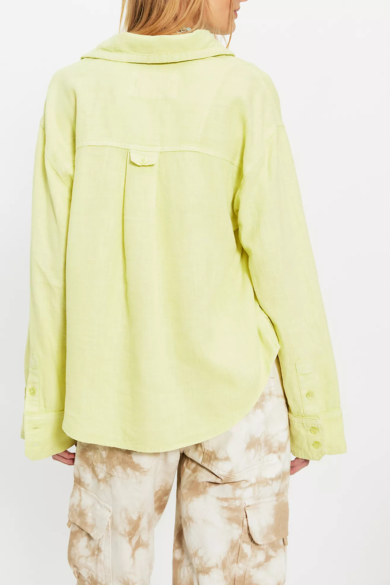 We The Free Laurel Linen Button Down Top | Free People (Global - UK&FR Excluded)
