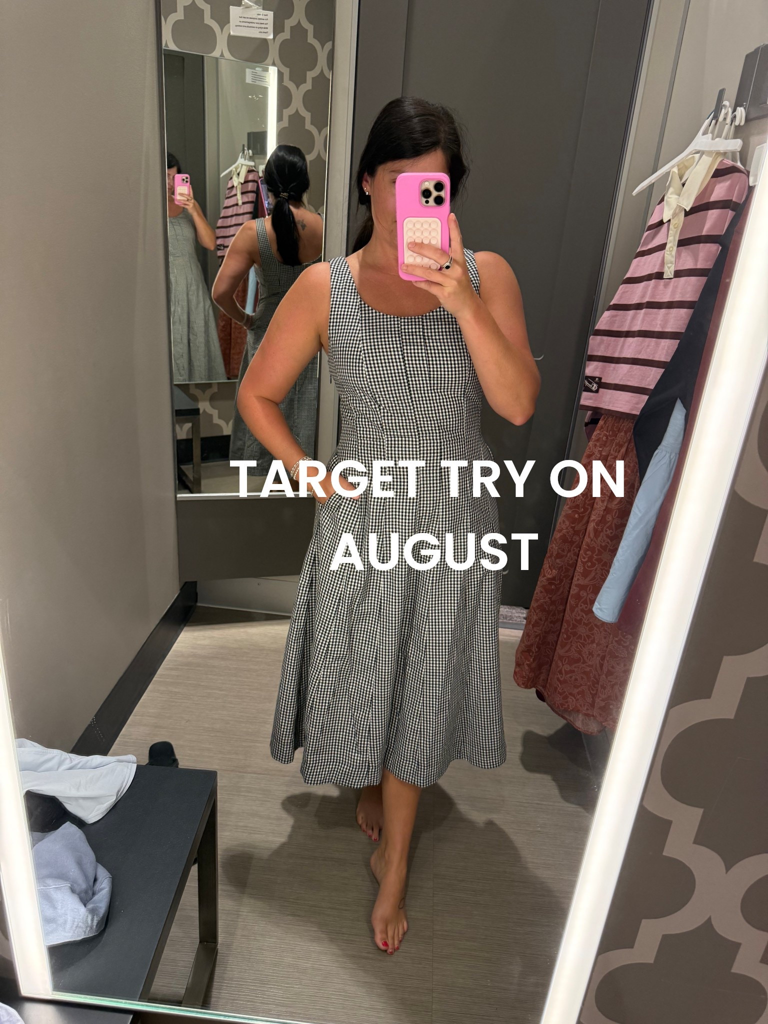 Recent target try on