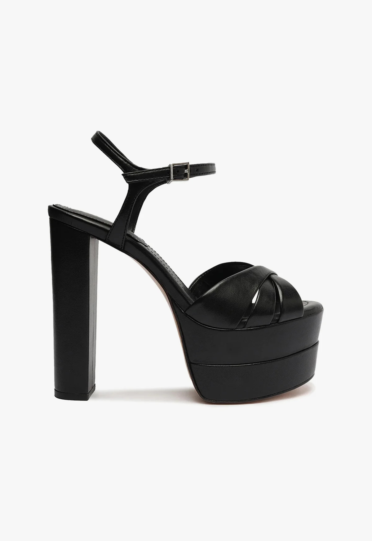 Keefa High Nappa Leather Sandal | Schutz (US)