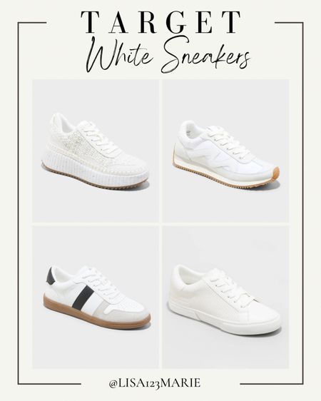 Target white sneakers. Look for less sneakers. Target shoes. Travel shoes. Spring shoes. Summer shoes. Disney shoes. Europe shoes. 

#LTKtravel #LTKshoecrush #LTKfindsunder50