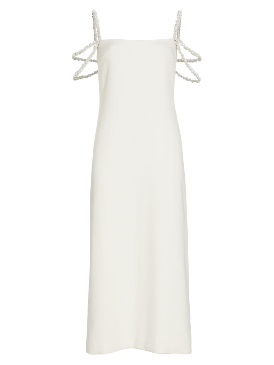 Alexis Shayanne Floral-Appliqué Midi-Dress | Saks Fifth Avenue