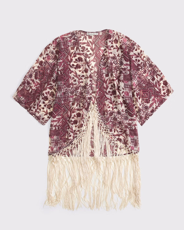 Non-Closure Fringe Coverup | Abercrombie & Fitch (US)