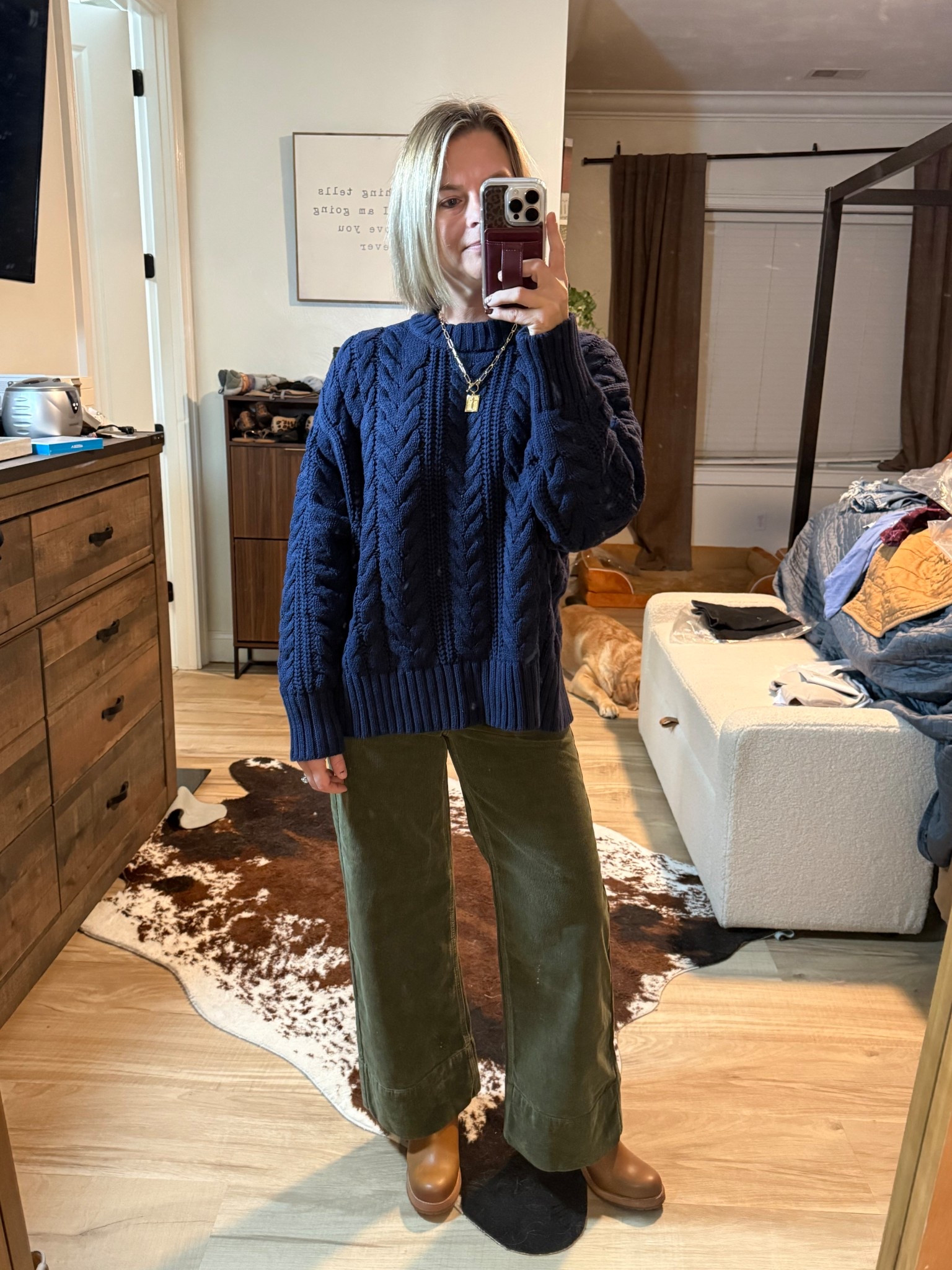 Sweater is one size
Pants size 26
Boots TTS

#LTKOver40 #LTKPetite #LTKStyleTip