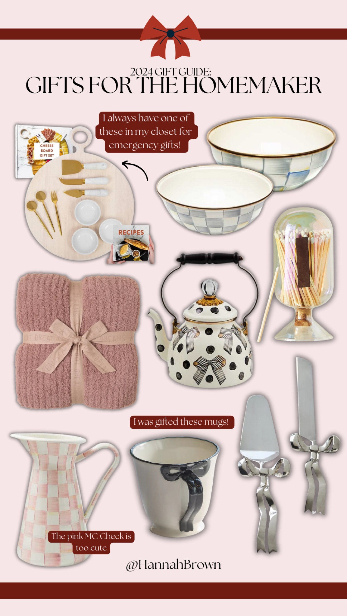 My top gift recommendations for the hostess/homemaker! I love making gifts personalized - tying a special ornament & note onto a cheese board or cute mug is a great way to do this! 

#LTKGiftGuide #LTKCyberWeek #LTKHoliday