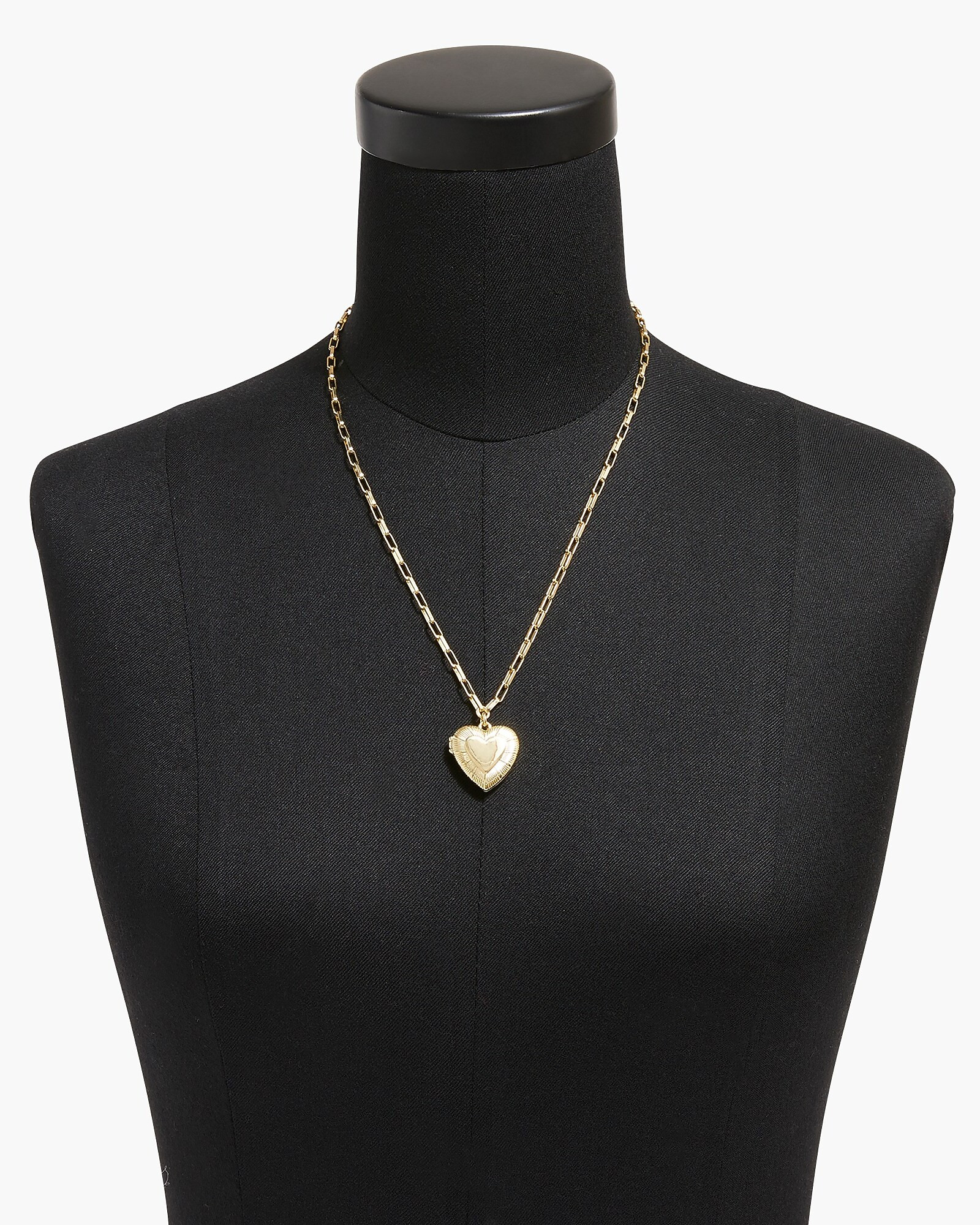 Heart locket necklace | J.Crew Factory