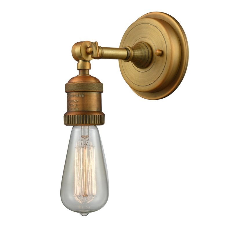 Aili Bare Bulb 1-Light Armed Sconce | Wayfair North America