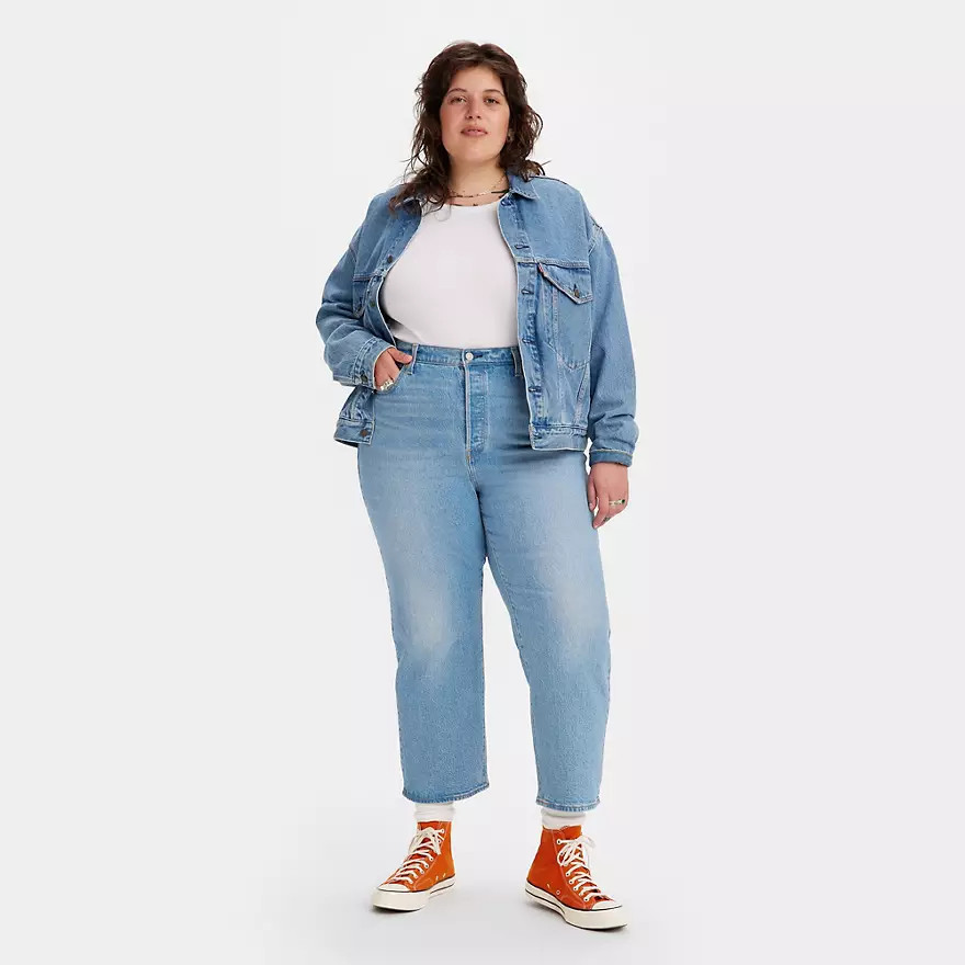 Ribcage Straight Ankle Women's Jeans (plus Size) | LEVI'S (US)