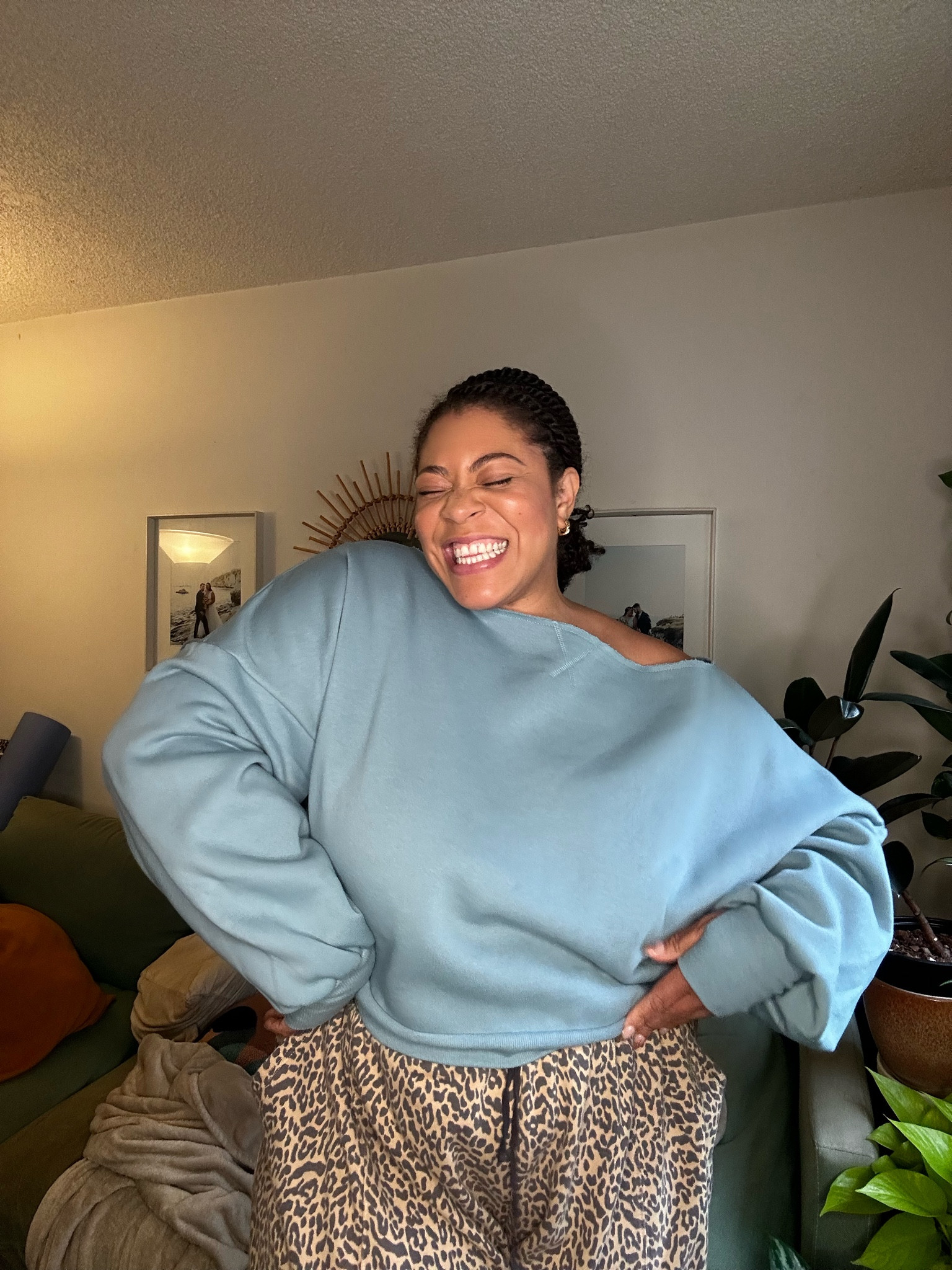 About to be my favorite #workfromhome combo!! These joggers from Anthro have been my favorites I have a 2x and 3x sizing both comfy and oversized 

I got a 1x in the hoodie for an oversized slouchy look!

#LTKFindsUnder100 #LTKStyleTip #LTKPlusSize