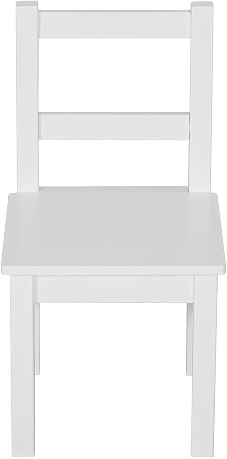 Amazon.com: UTEX Child's Wooden Chair Pair for Play or Activity, Set of 2, White : Home & Kitchen | Amazon (US)