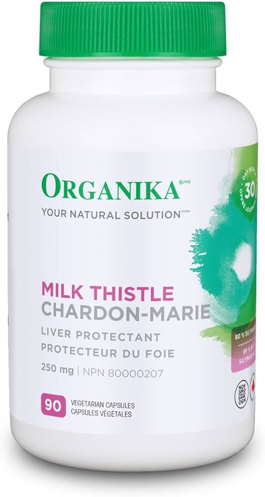 Organika Milk Thistle 90 Vcaps | Amazon (CA)