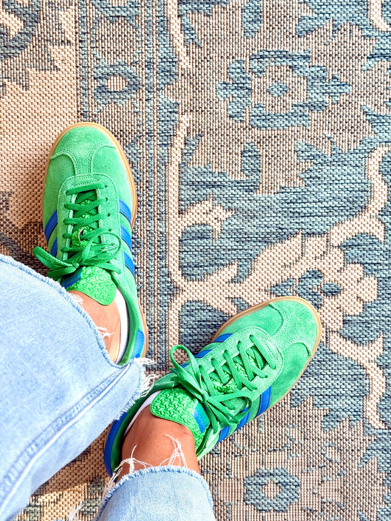 Happy St. Patrick’s Day!☘️
Loving these green sneakers, run a tad big. 

#LTKFindsUnder100 #LTKSpringSale #LTKOver40